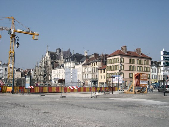  chantier du parking Cathédrale